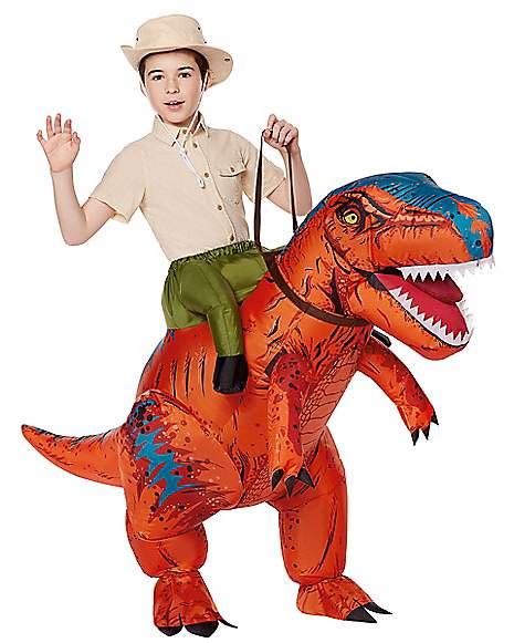 riding on dinosaur costume|kid's dinosaur ride along suit.